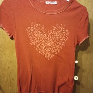 Sears Red Heart Design T-Shirt